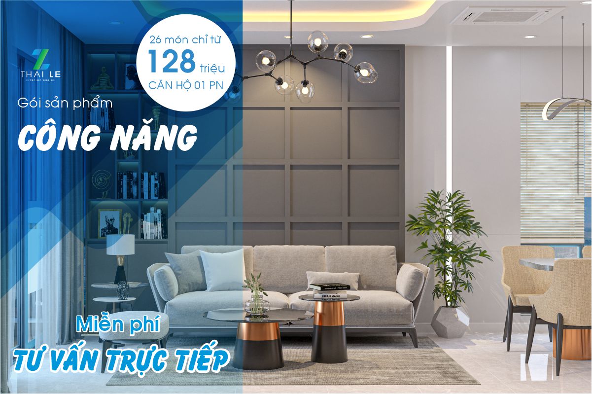 Trọn gói nội thất 18 món chỉ từ 98 triệu
